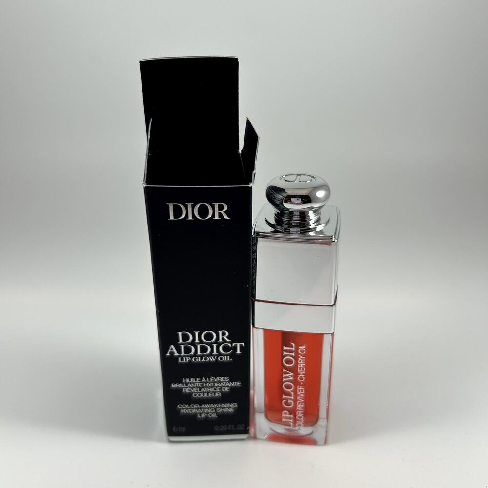Dior Addict Lip Glow Oil - 061 Poppy‎ Coral - New in Box!
